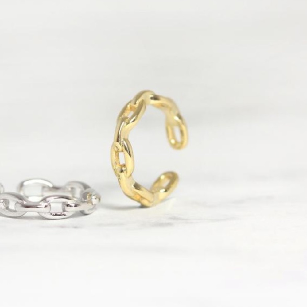 Gold tone Link Ear Cuff NEW Stocking Stuffer!!
